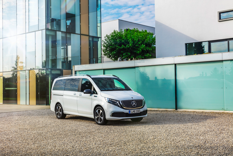 Illustration for article titled The 2020 Mercedes-Benz EQV Beats Tesla And Volkswagen To The Electric Van Game